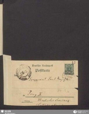 [dopisnica wot: Bogumił Šwjela, (11.02.1899)]