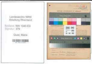 Entnazifizierung Maria Quiel , geb. 04.01.1895 (Lehrerin)