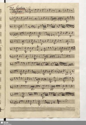 732. Cavatina: Amor non sò che sia / Paisiello, G.
