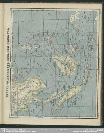 HINTER-INDIEN UND OSTINDISCHER -ARCHIPEI