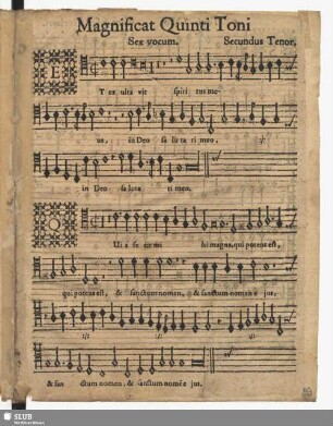 Magnificat Quinti Toni