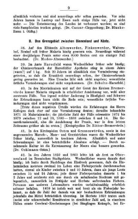 B. Das Grenzgebiet zwischen Binnenland und Küste.
