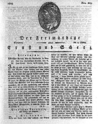 Nro. 209, Sonnabend den 19. Oktober