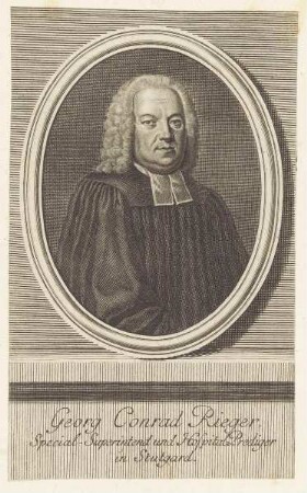 Bildnis des Georg Conrad Rieger