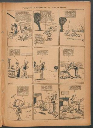 Paragüita y Miquelino. - [Cómic] : Vida de perros