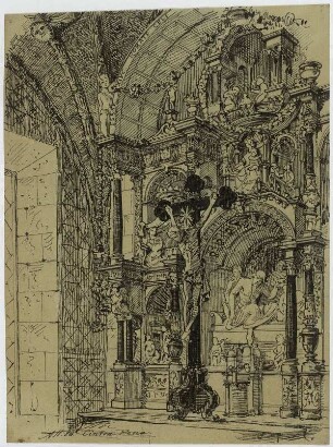 Königliches Schloss zu Cintra, Altar auf der Pena