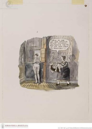 Goethe am Fenster III
