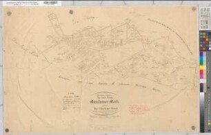 Mussum (Bocholt), Teilung der Mussumer Mark, Brouillonkarte Bl.1 Mussumer Bruch