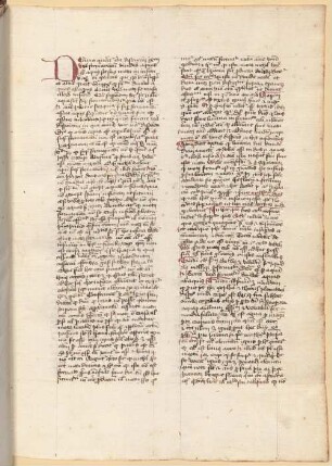 Quaestiones super quattuor libris Sententiarum, liber II et III - Staatliche Bibliothek Ansbach Ms. lat. 62