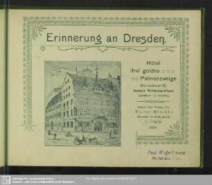 Erinnerung an Dresden