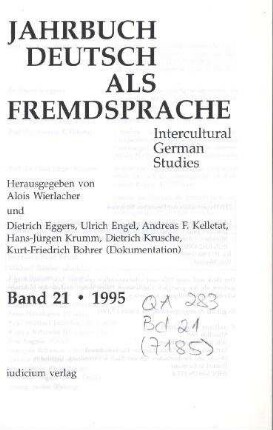 Die Grammatik der deutschen Sprache