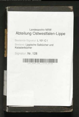 Konzept des Salbuchs der ehem. Vogtei Heiden von 1855, Bd. 2