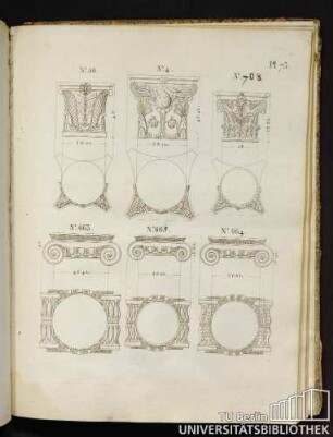Pl. 73. No. 56, No. 4, No. 708, No. 663, No. 665, No. 664.