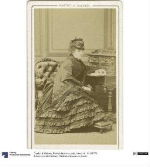 Porträt der Anna Judic