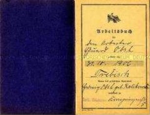 Arbeitsbuch von Eduard Obst