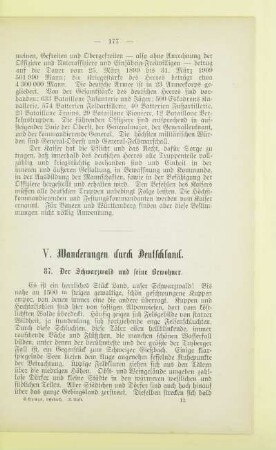 V. Wanderungen durch Deutschland