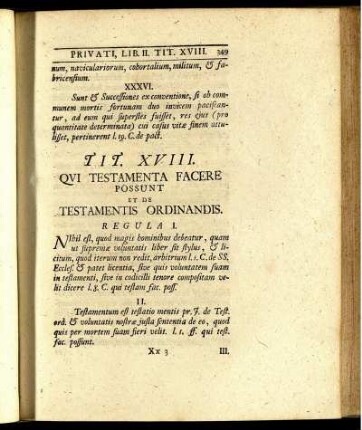 Tit. XVIII. - Tit. XXIII.
