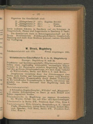 W. Strack, Magdeburg
