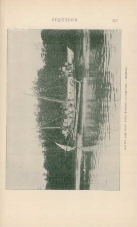 Native sail-boat with bamboo outriggers - Mindoro