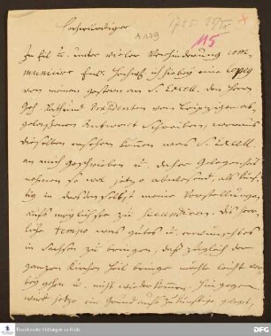 Brief von August Hermann Francke an [Bernhard Walther Marperger].