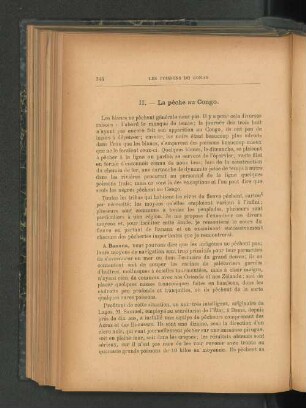 II. La peche au Congo.