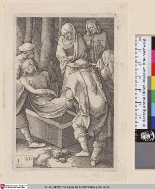 [Die Grablegung; The entombment]