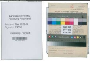 Entnazifizierung Herbert Osenberg , geb. 20.03.1911 (Gastwirt)