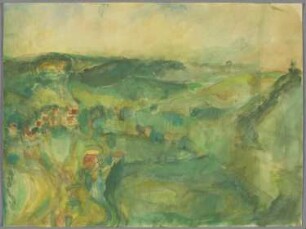 Dorf an der Unstrut