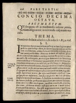 Concio Decima Octava.