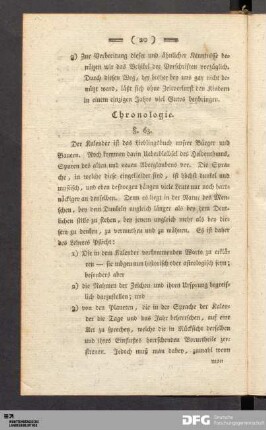 Chronologie