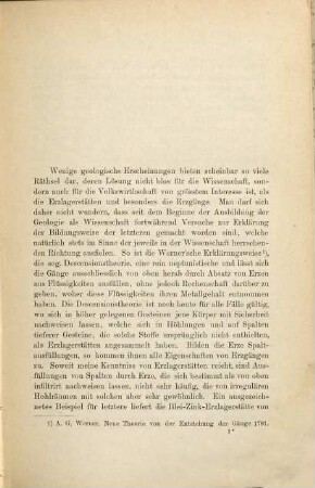 Untersuchungen über Erzgänge, 1