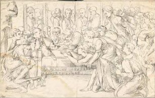 Papst auf Sterbebett