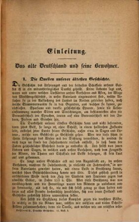 Die deutsche Geschichte : für Schule u. Haus, 1
