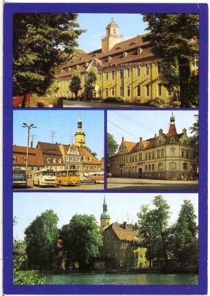 Pulsnitz. verschiedene Stadtansichten