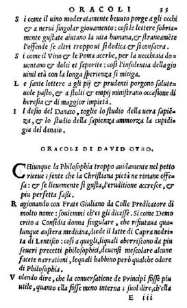 Oracoli Di David Otho.