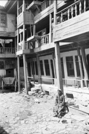 Baltschik: türkischer Han, Hof