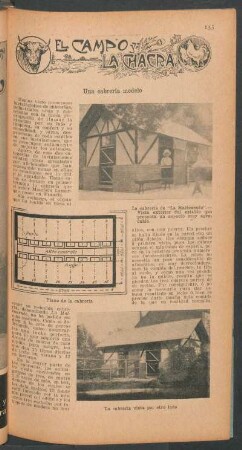 Un cabrería modelo : El campo y la chacra
