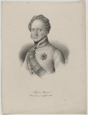 Bildnis des Paul Anton Esterhazy von Galantha