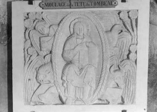 Grabmal des Heiligen Agilbert: Majestas Domini