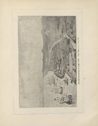 Groß-Friedrichsburg im Jahre 1688. Nach einem alten Aquarell