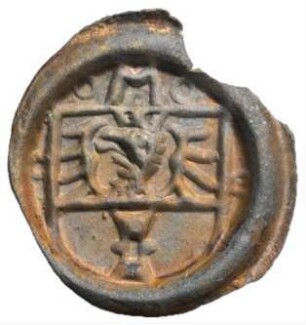 Fundmünze, Hohlpfennig, Anfang 16. Jh.