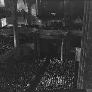 Bachfest / Kreuzkirche (ohne Tasche). Kreuzchor unter Leitung von Martin Flämig ab 1971