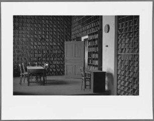 Geschäftszimmer mit Häftlingskartei, Kleine Festung, Theresienstadt