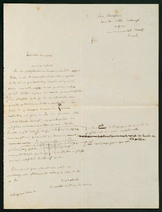 Brief vom 16. Mai 1850