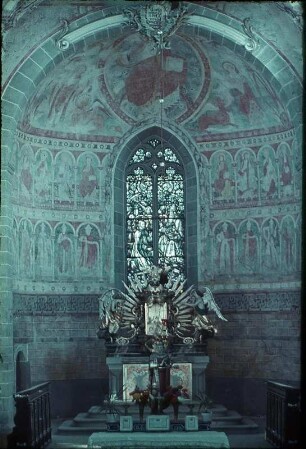 Majestas Domini mit Aposteln und Propheten