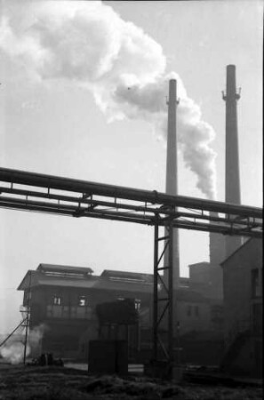 Freiburg: Gaswerk im Gegenlicht