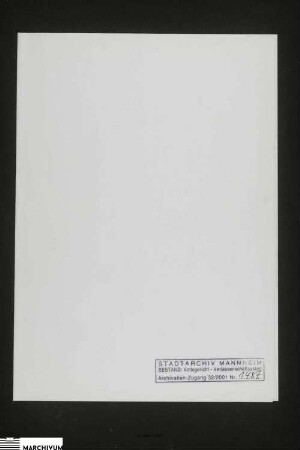 Vermögen der verstorbenen Catharina Elisabetha Faber, geb. Pöpel, vormals verehelichte Platz