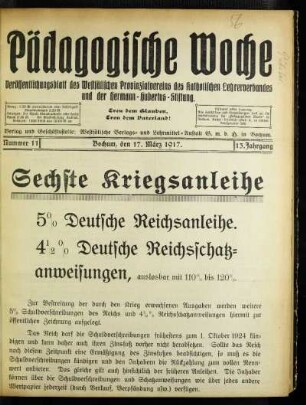 Sechste Kriegsanleihe