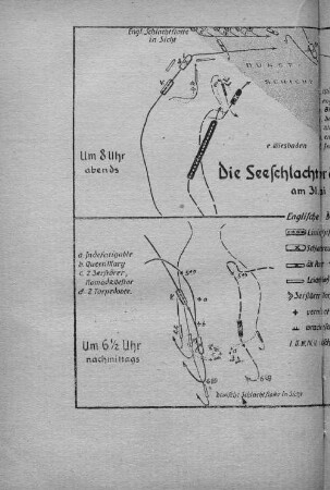 Die Seeschlacht vor dem Skagerrak am 31. Mai 1916