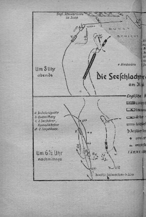 Die Seeschlacht vor dem Skagerrak am 31. Mai 1916